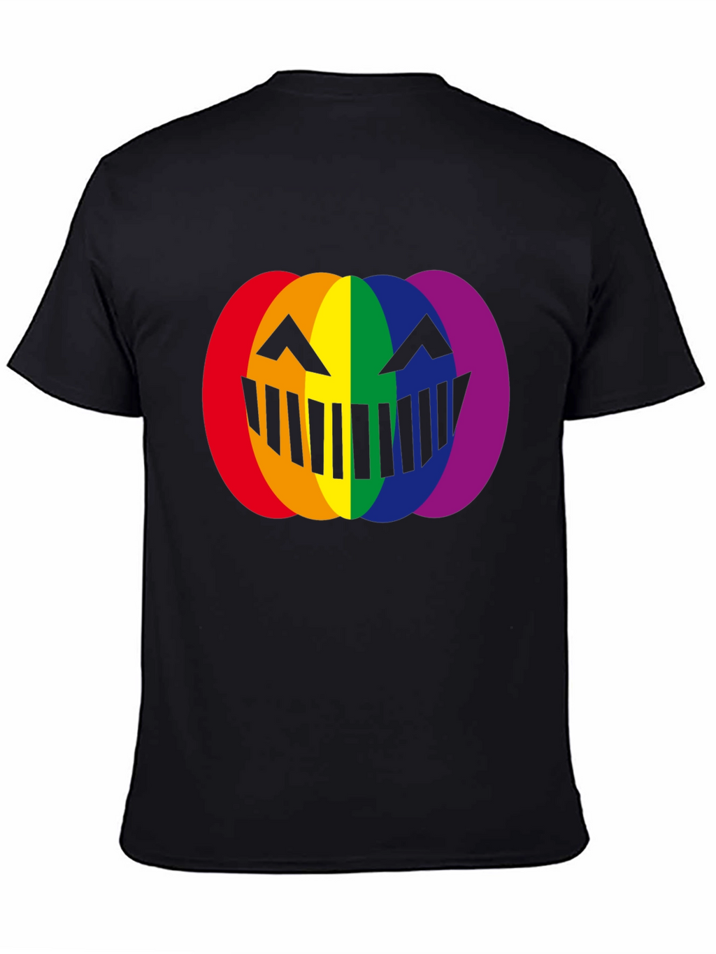 LGBTQ+ Pumpkin Halloween T-Shirt - Rainbow Pride