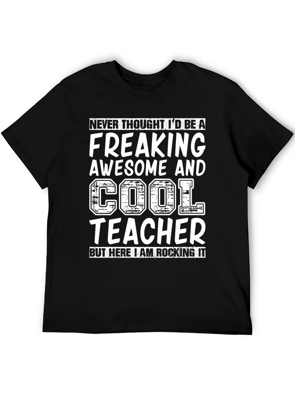 Awesome Cool Teacher Graphic Tee