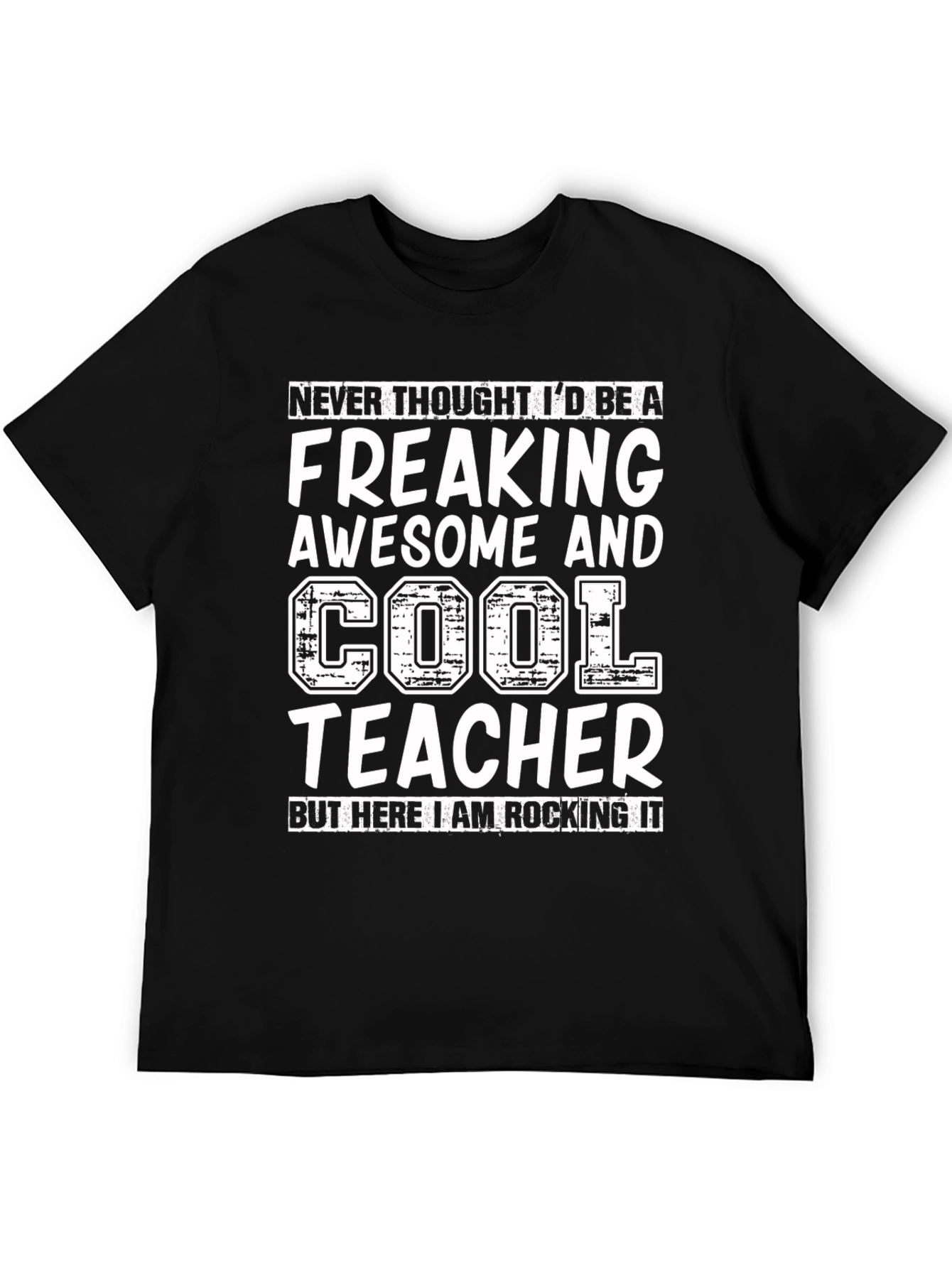 Awesome Cool Teacher Graphic Tee