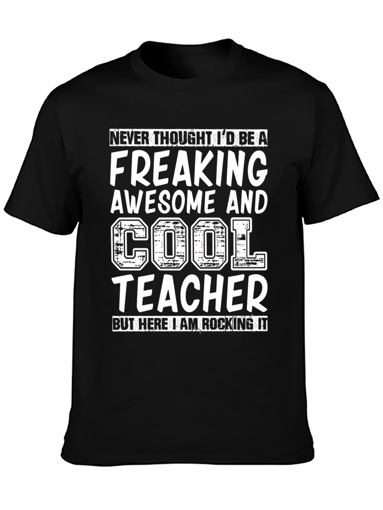 Awesome Cool Teacher Graphic Tee