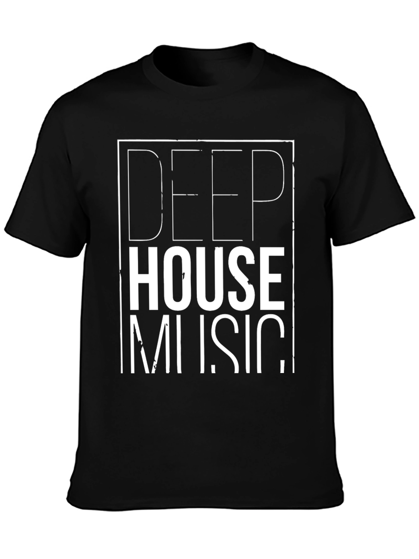 Deep House Music Graphic T-Shirt