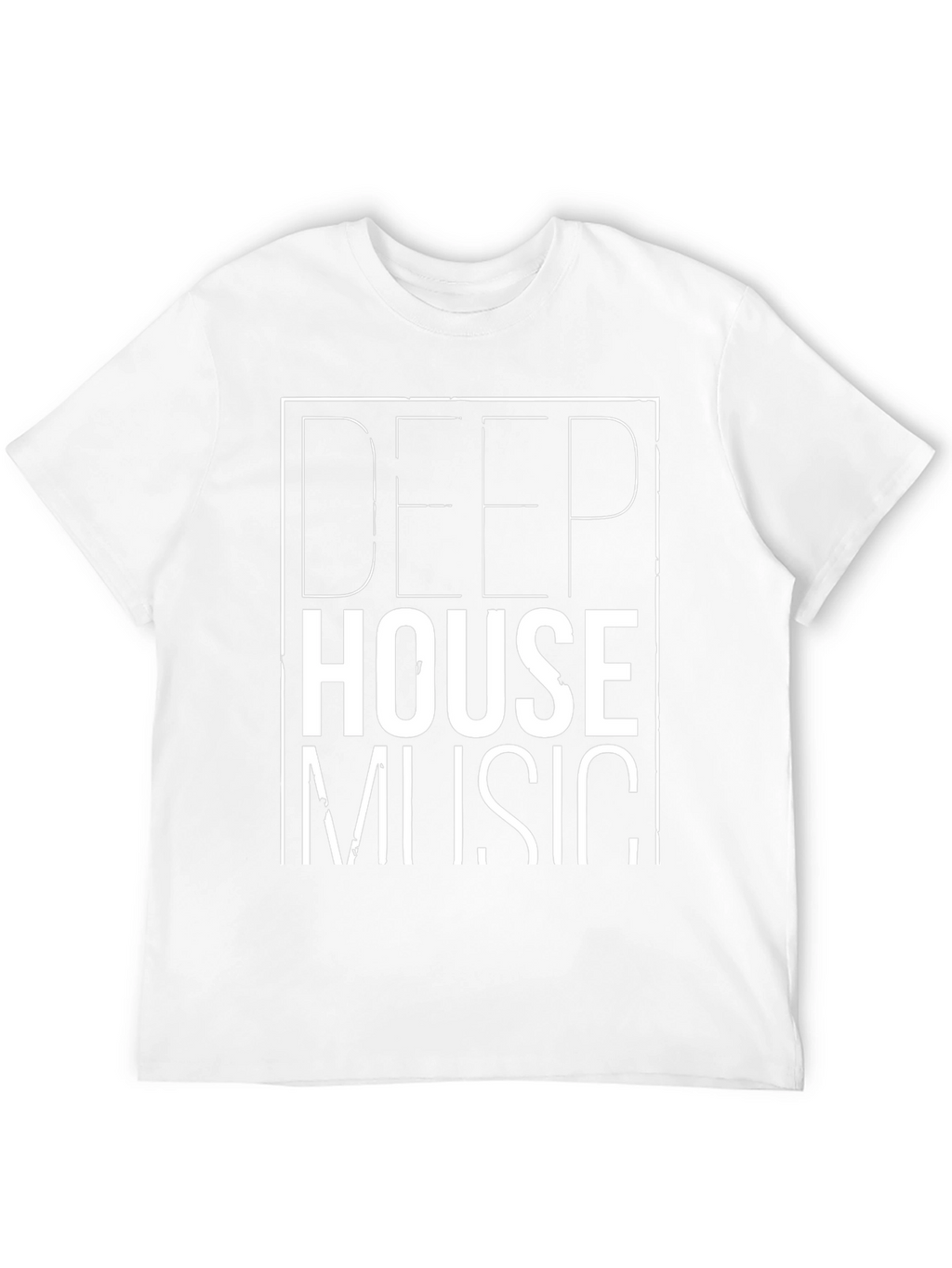 Deep House Music Graphic T-Shirt