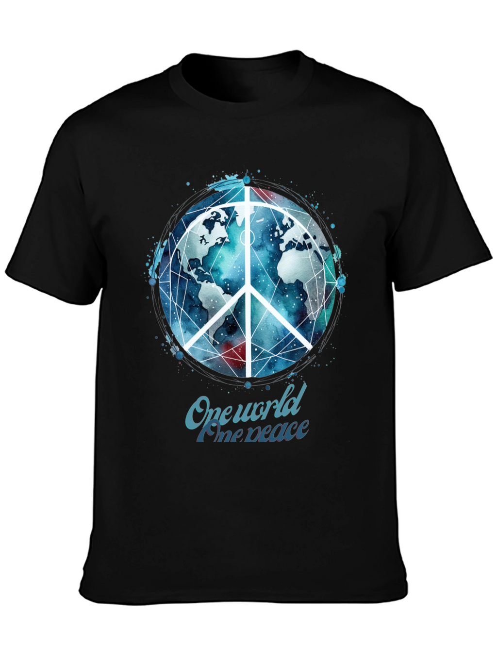 One World Peace Graphic T-Shirt