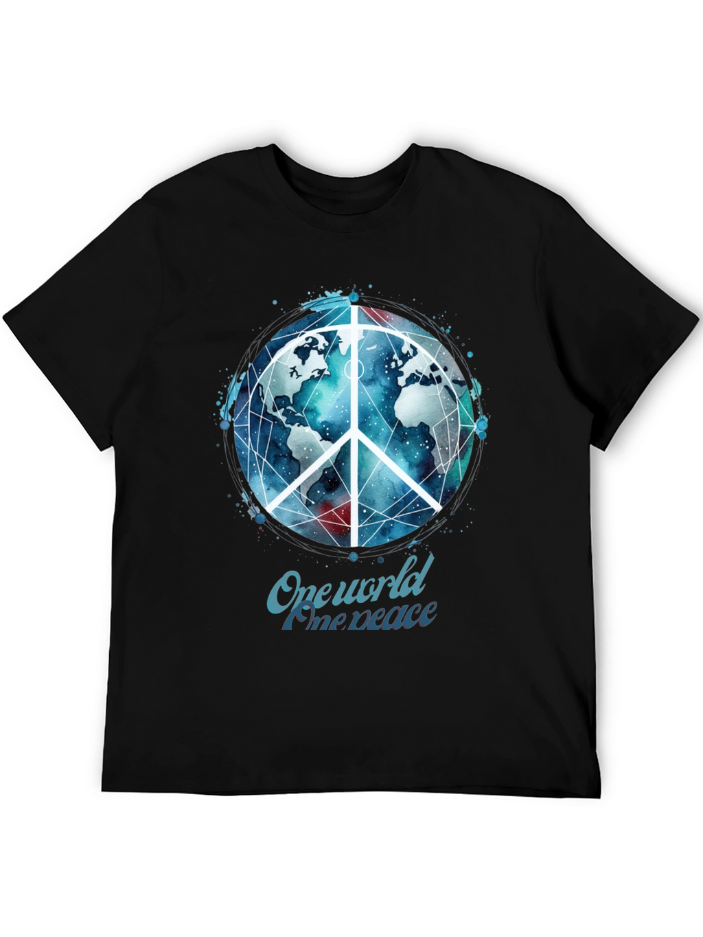 One World Peace Graphic T-Shirt