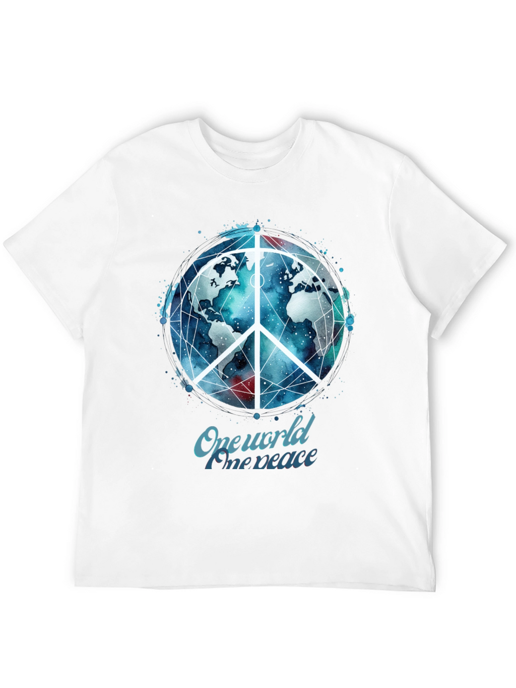 One World Peace Graphic T-Shirt