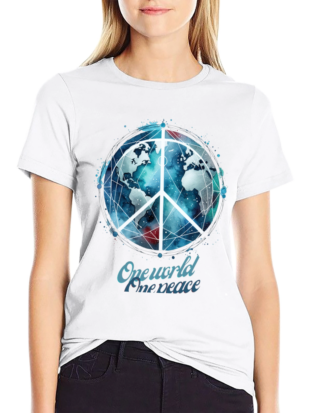One World Peace Graphic T-Shirt