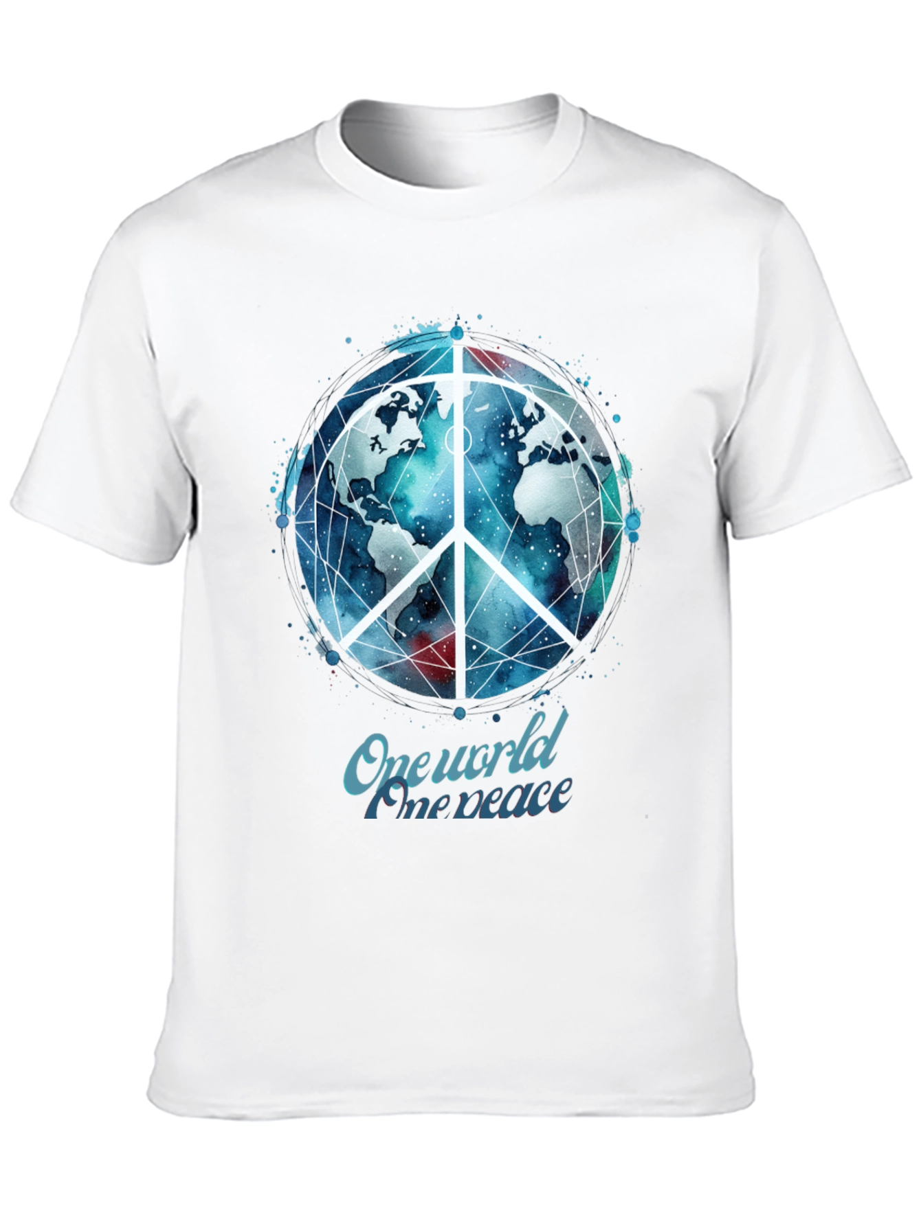 One World Peace Graphic T-Shirt