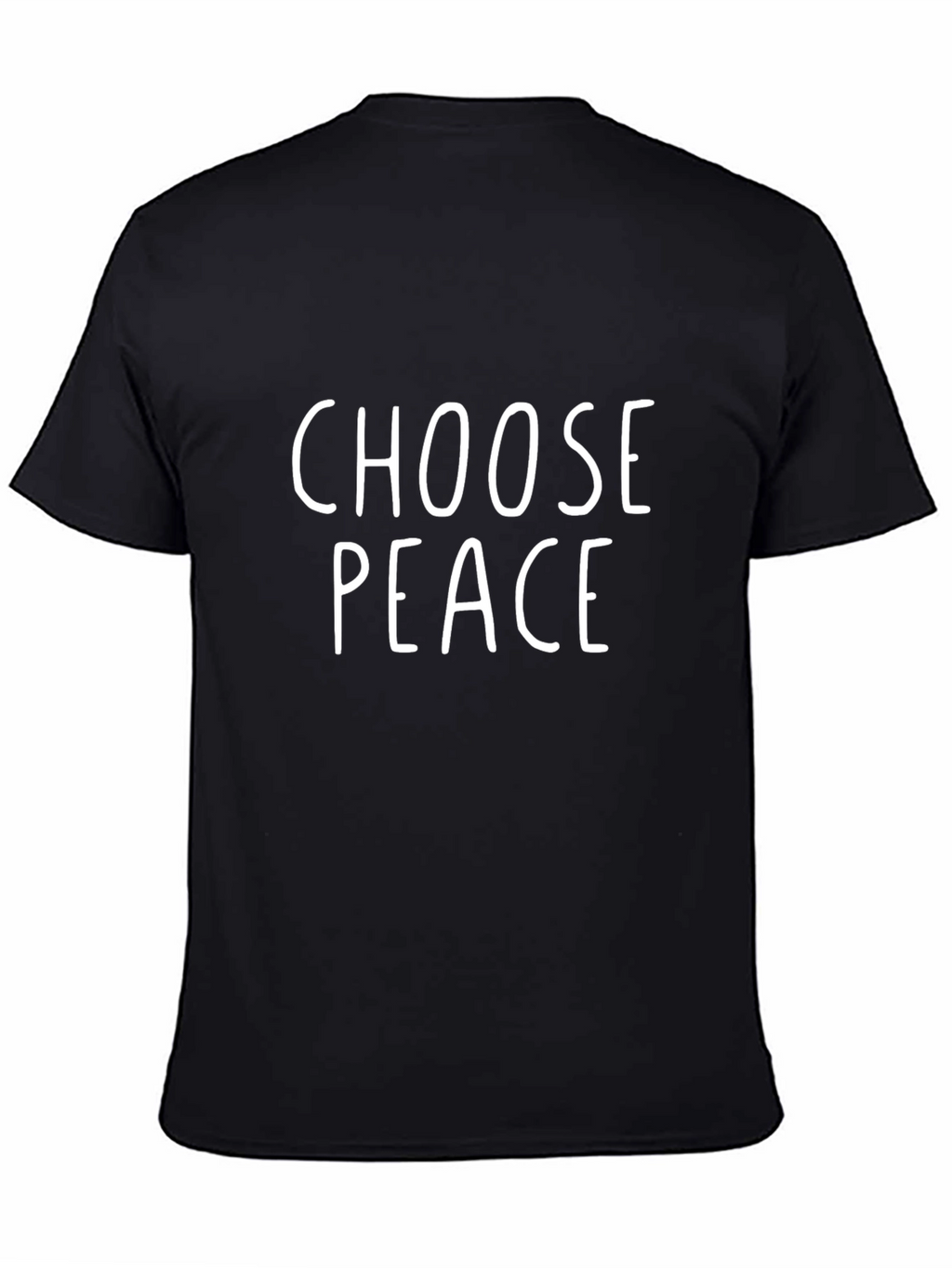 Choose Peace Graphic T-Shirt - Positive Message Tee