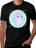Singing Elephant Graphic Tee - Unique Design