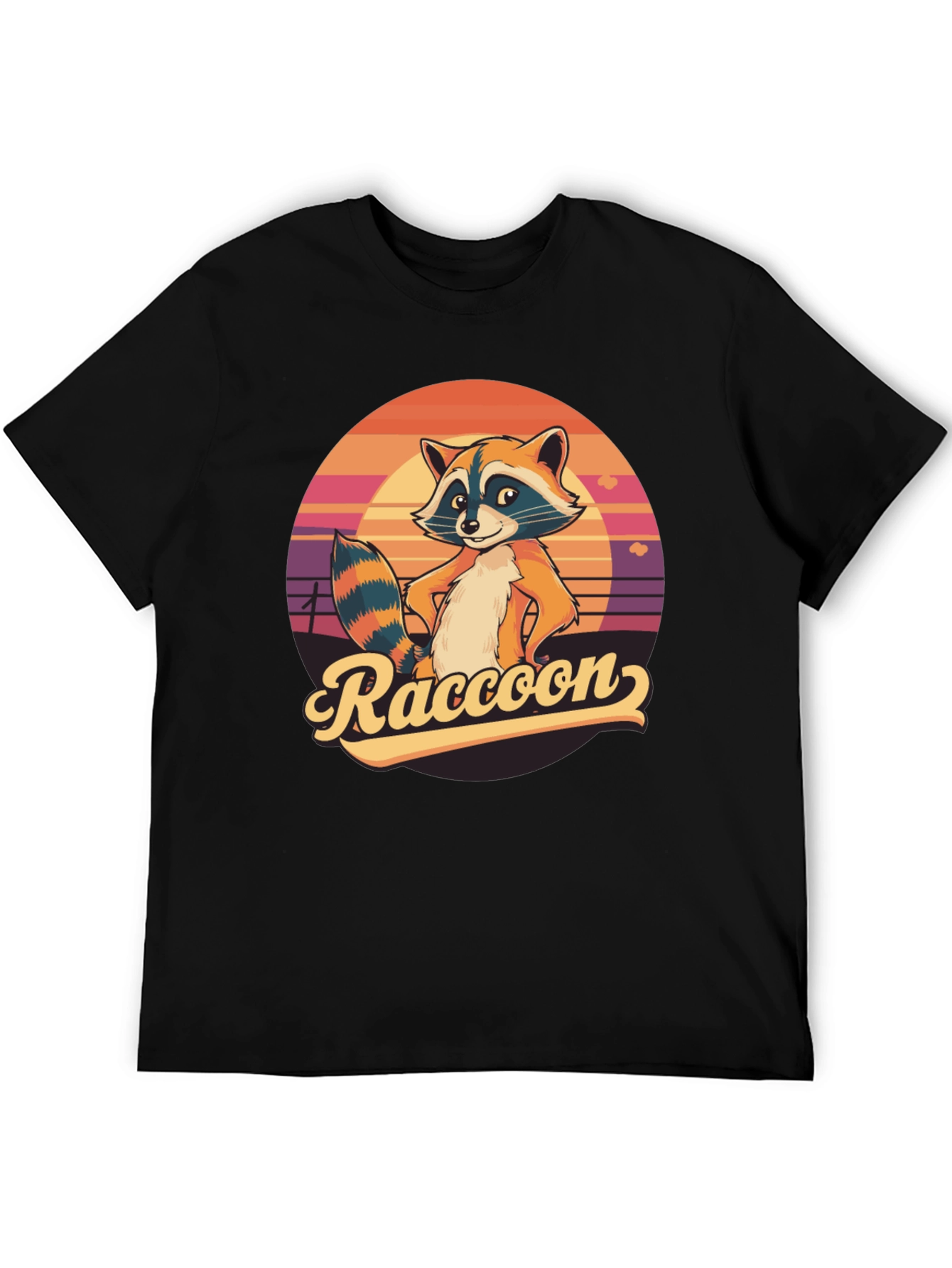 Retro Raccoon Graphic Tee