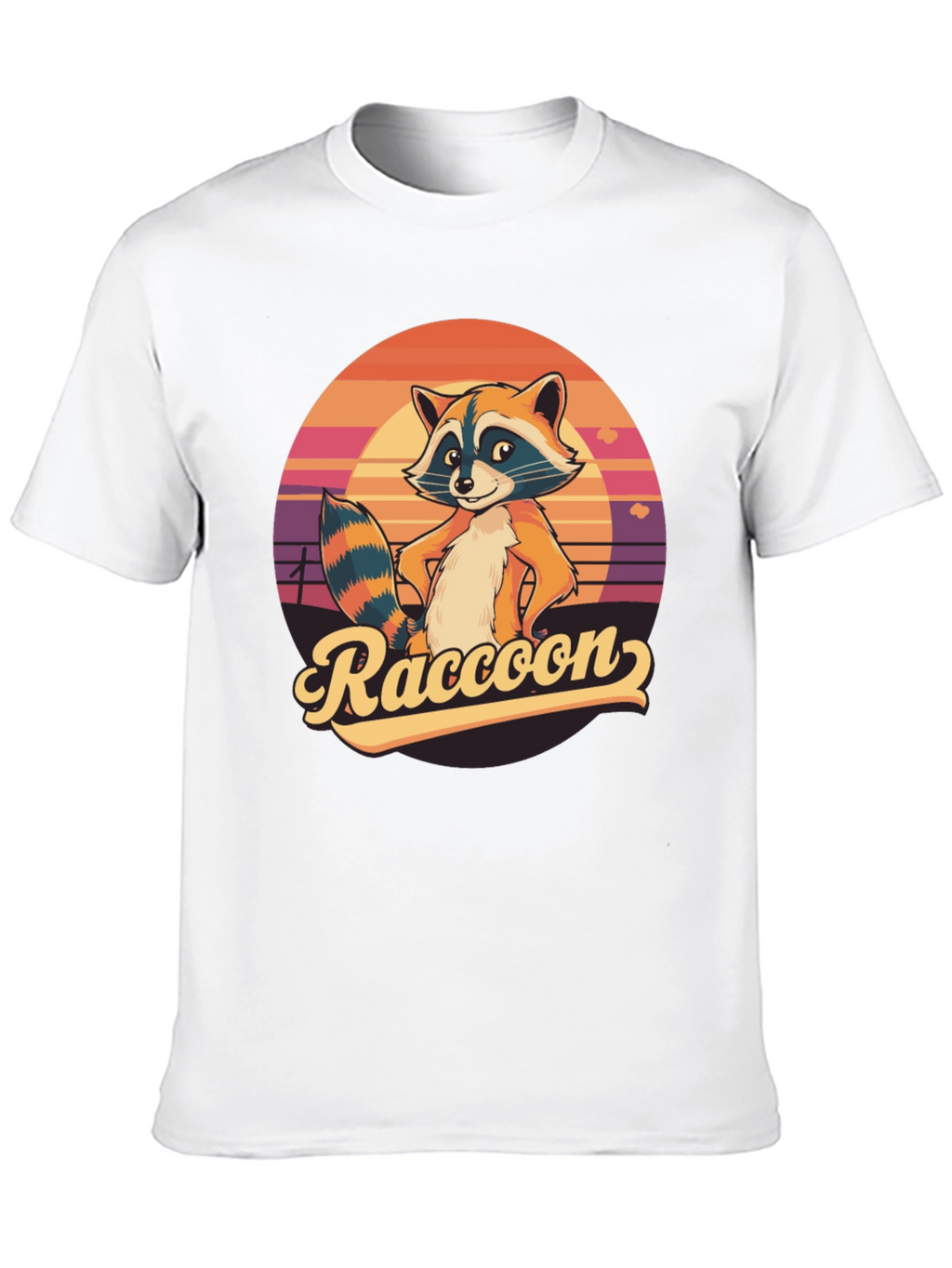 Retro Raccoon Graphic Tee