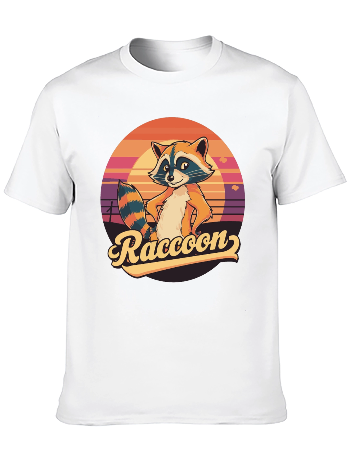 Retro Raccoon Graphic Tee
