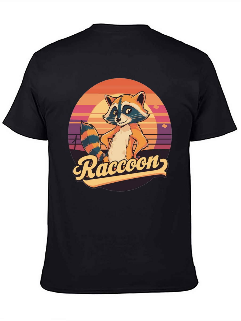 Retro Raccoon Graphic Tee