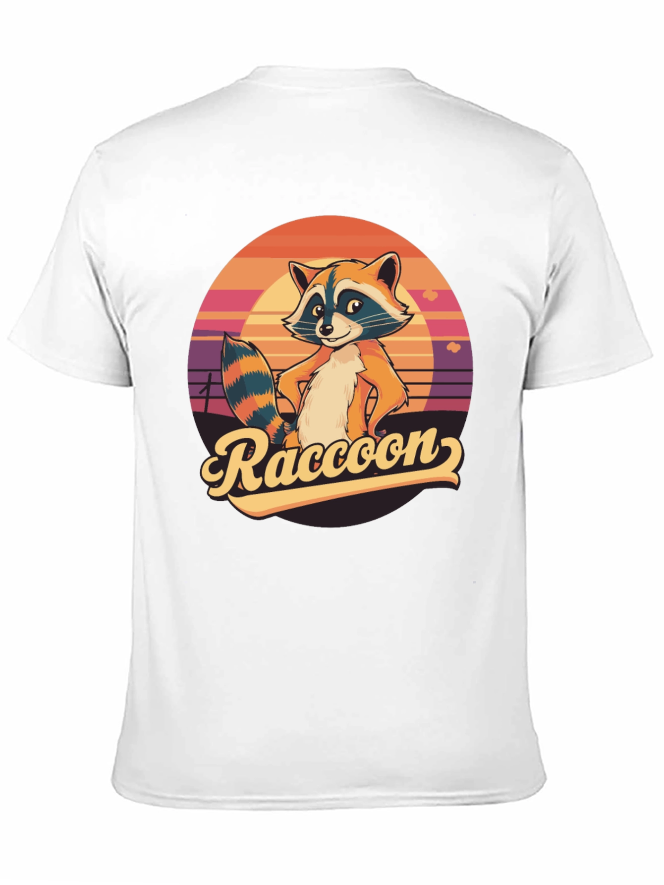 Retro Raccoon Graphic Tee