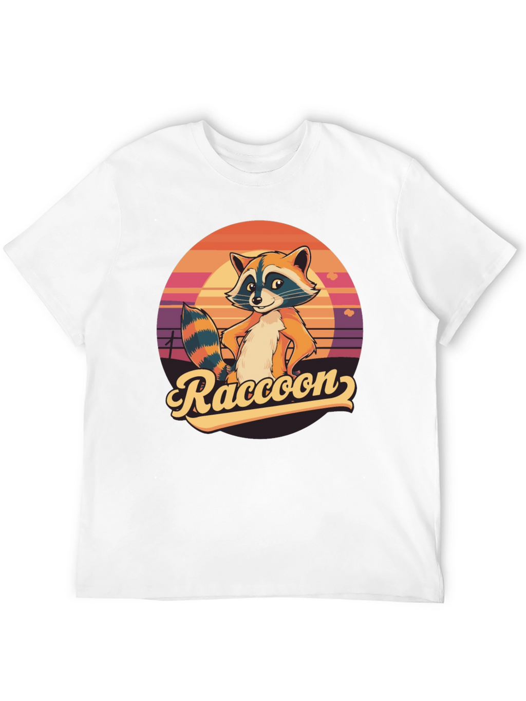 Retro Raccoon Graphic Tee