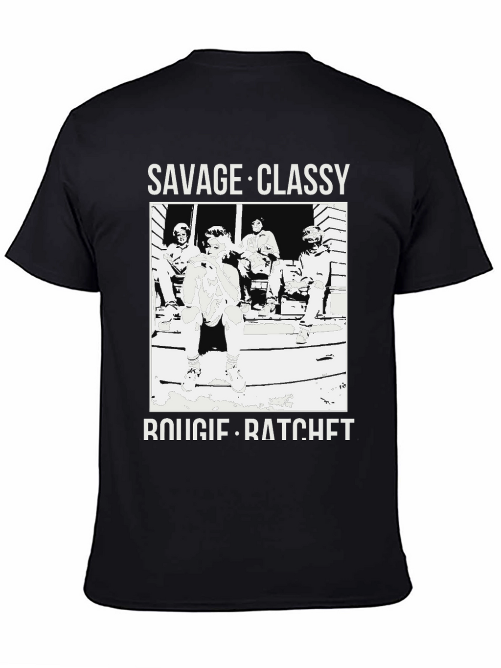Savage Classy Bougie Ratchet Black T-Shirt