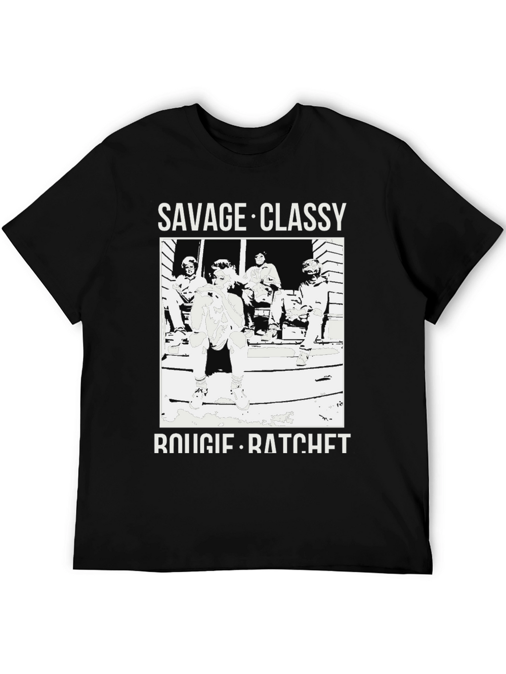 Savage Classy Bougie Ratchet Black T-Shirt