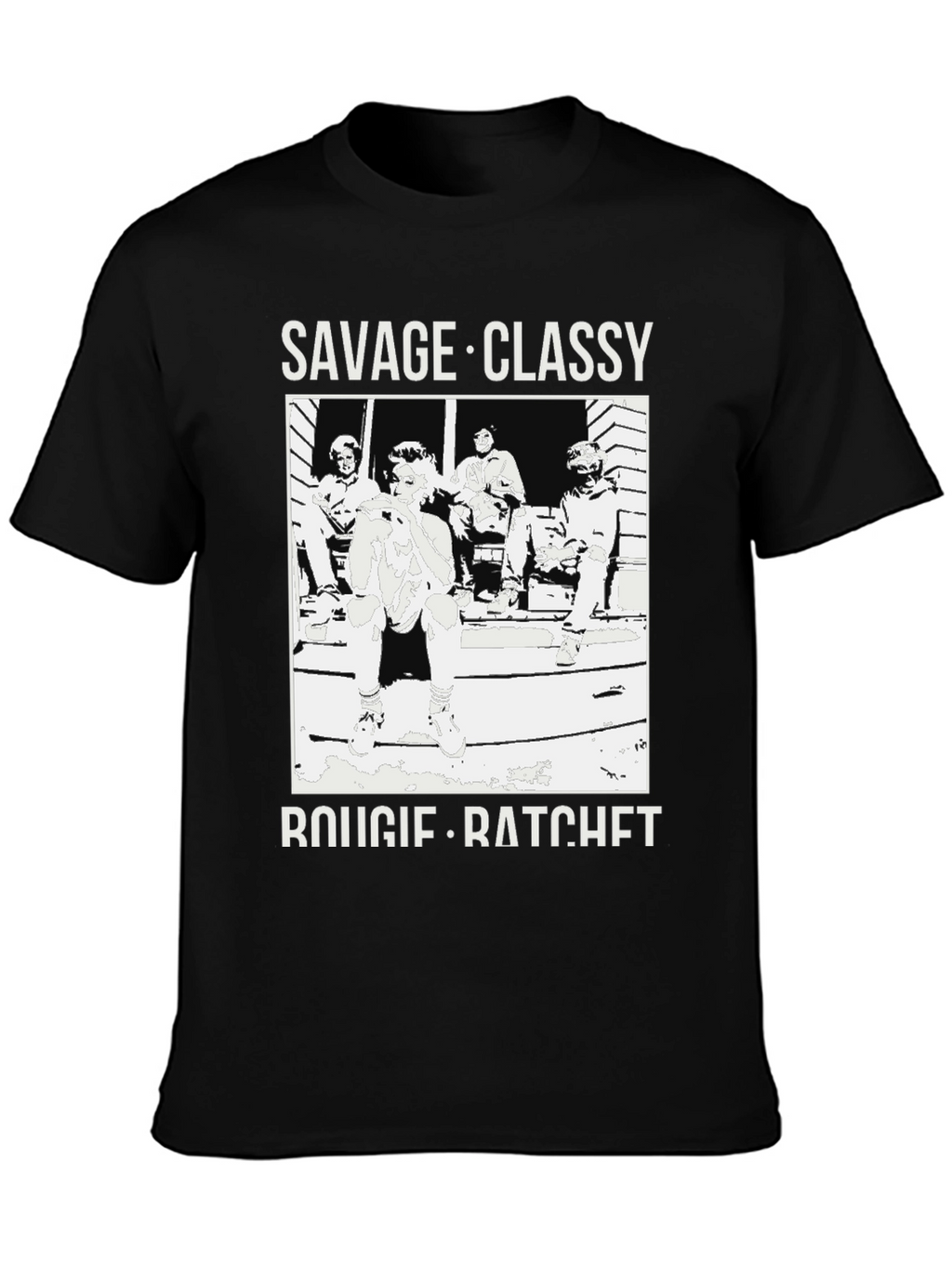 Savage Classy Bougie Ratchet Black T-Shirt