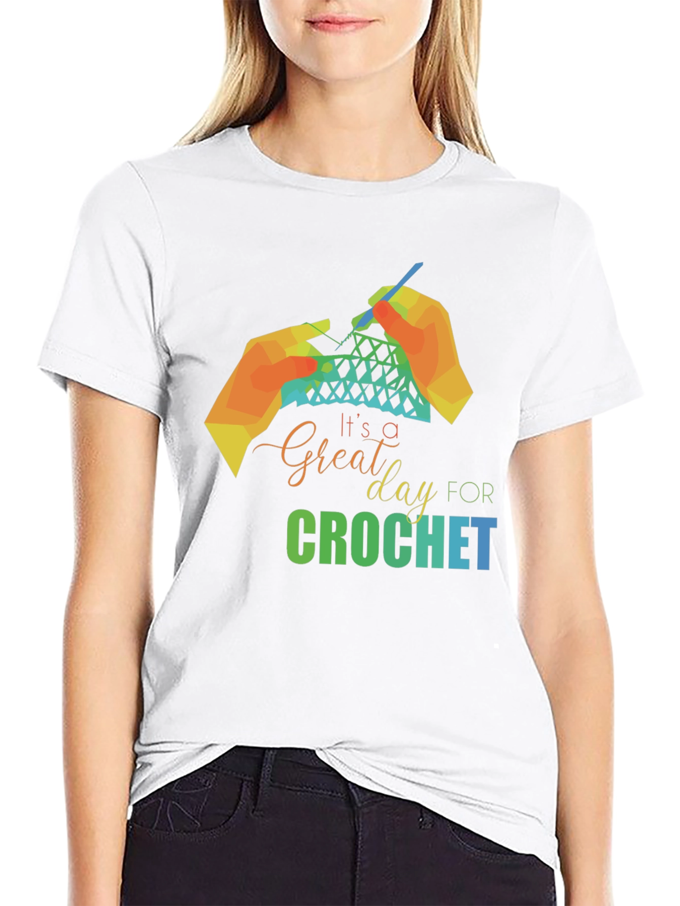 Crochet Lover Tee - Great Day for Crochet!
