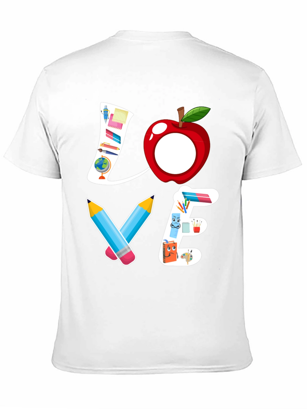 Teacher Love Graphic T-Shirt - Back to School