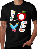 Teacher Love Graphic T-Shirt - Back to School