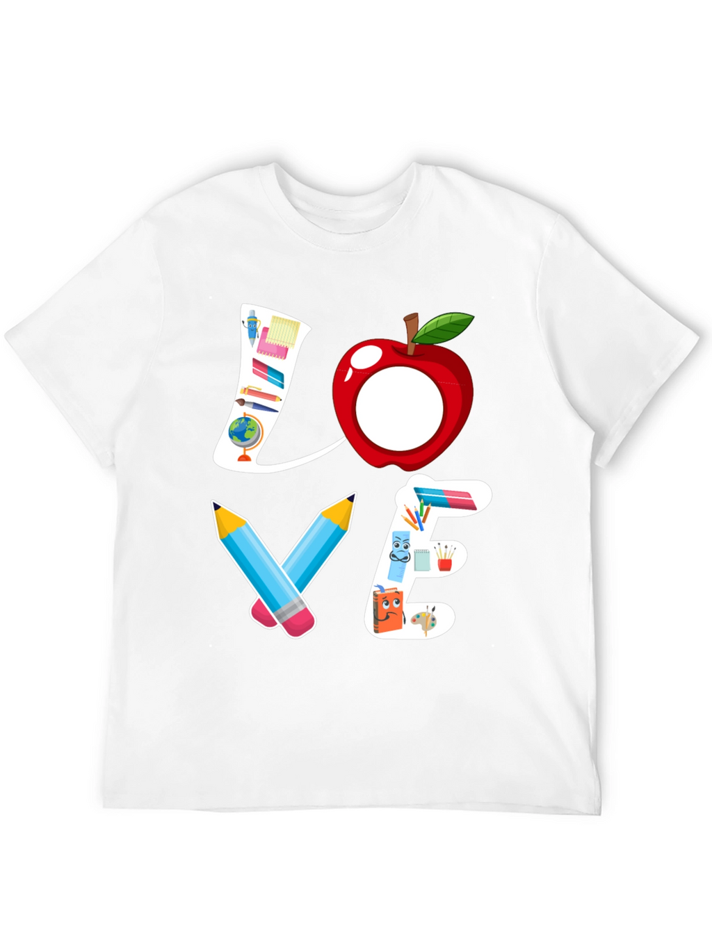 Teacher Love Graphic T-Shirt - Back to School