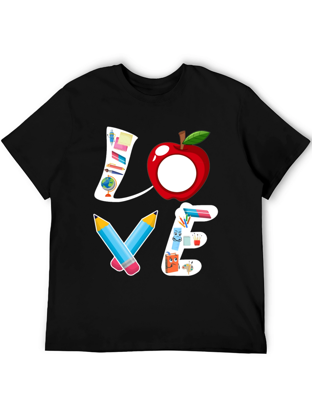 Teacher Love Graphic T-Shirt - Back to School