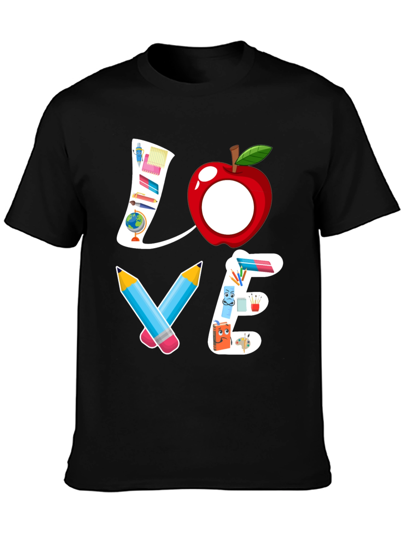 Teacher Love Graphic T-Shirt - Back to School