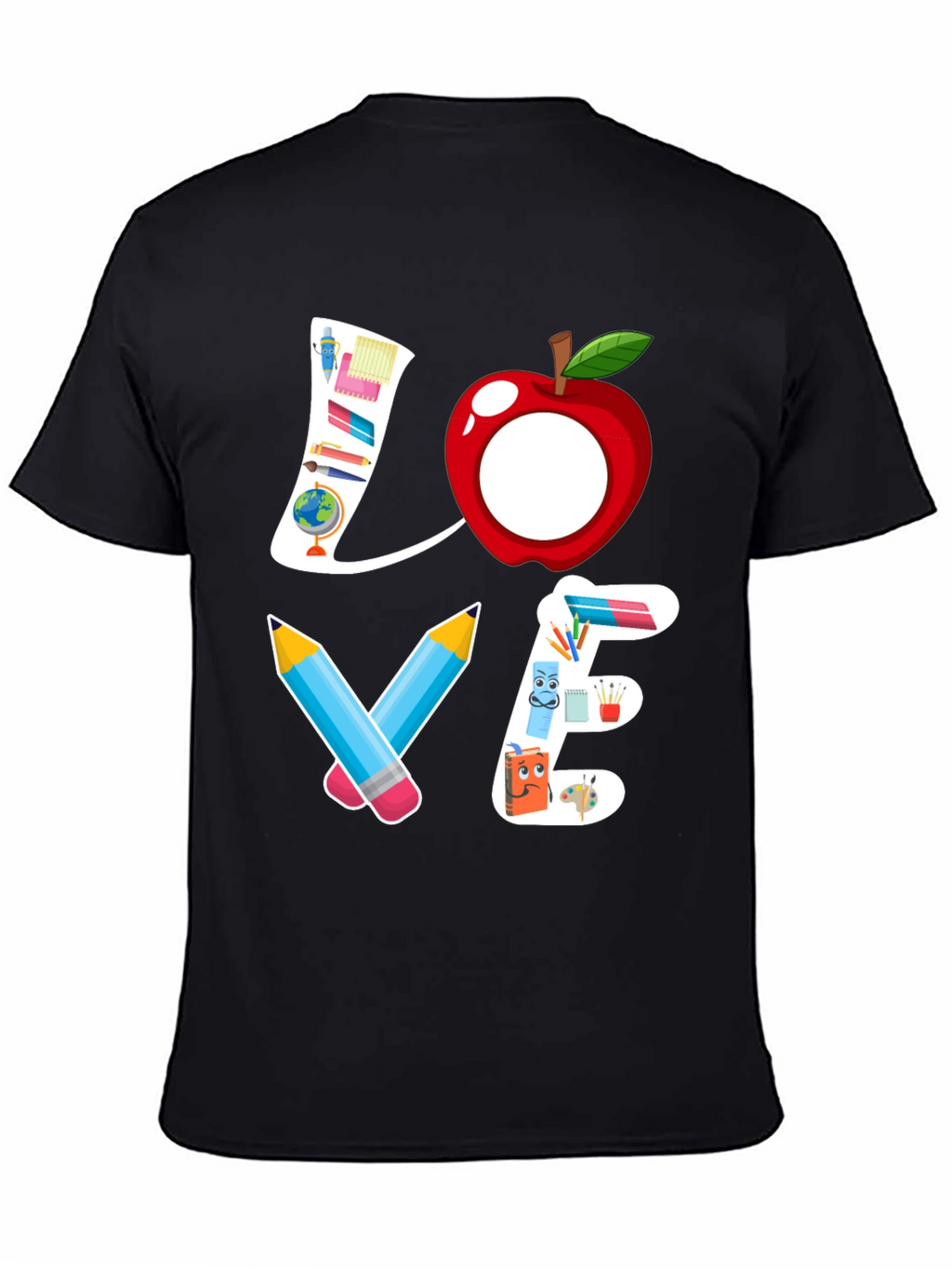 Teacher Love Graphic T-Shirt - Back to School