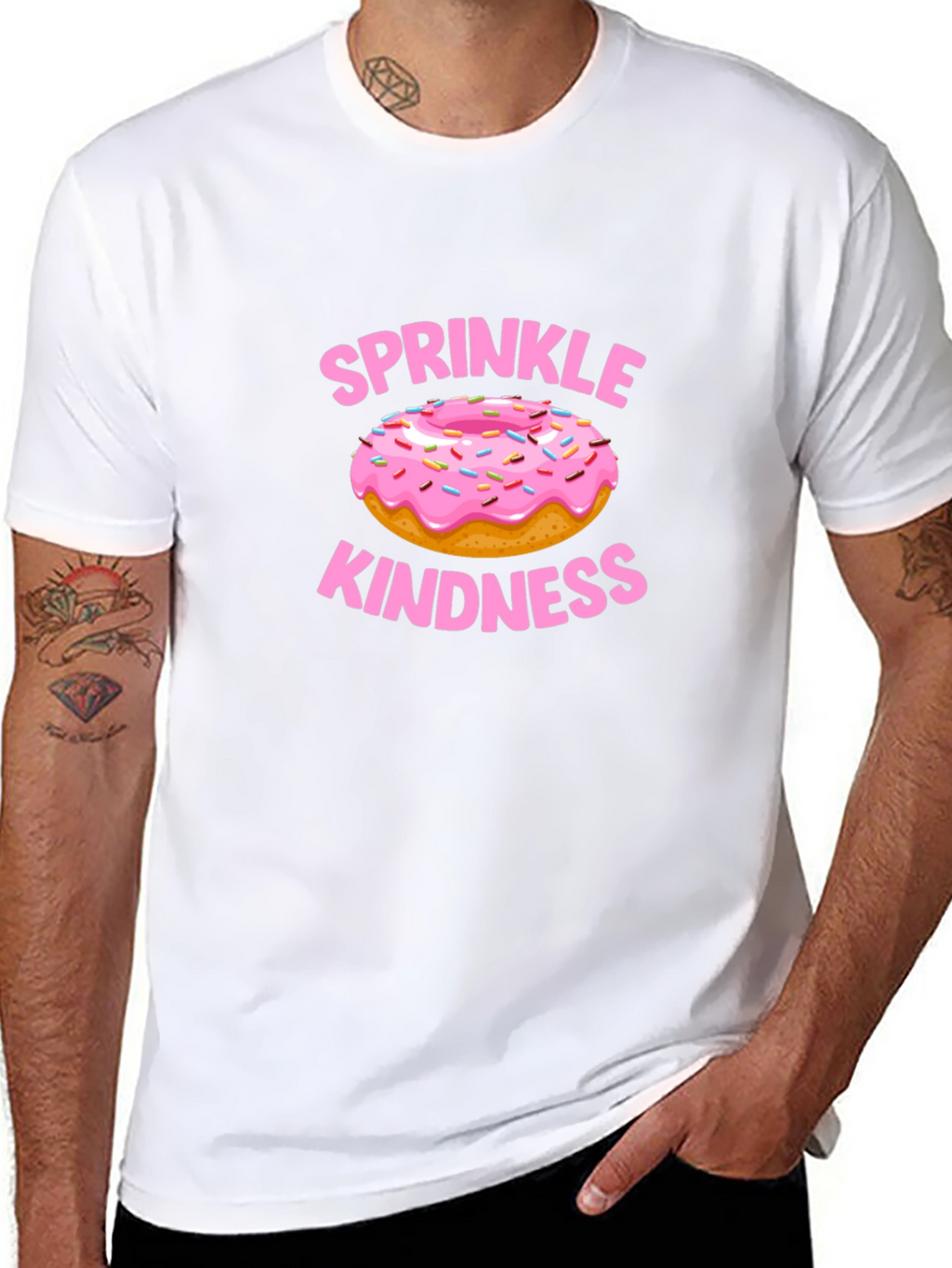 Sprinkle Kindness Donut Graphic Tee