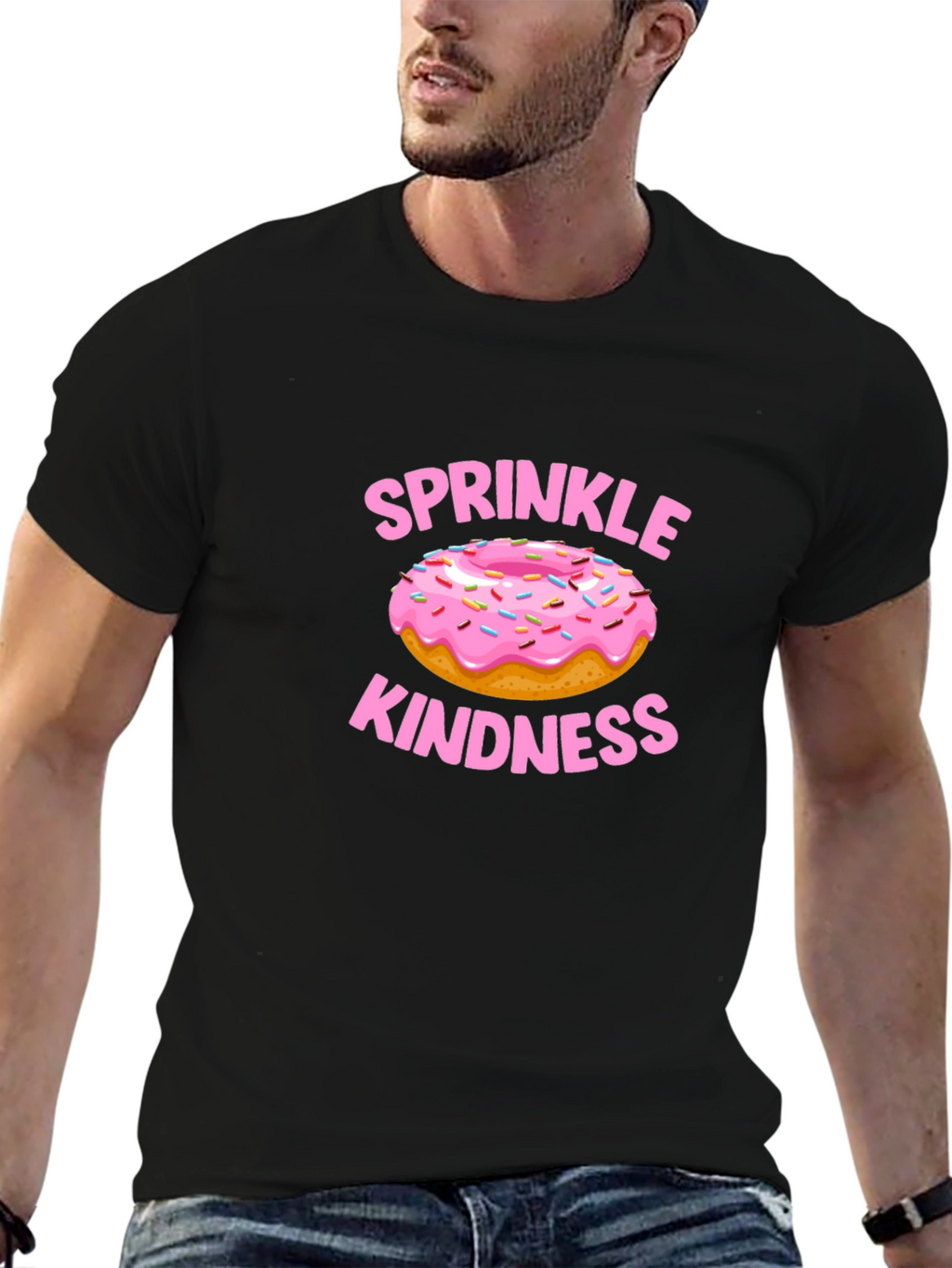 Sprinkle Kindness Donut Graphic Tee