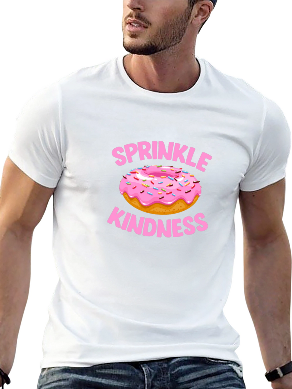 Sprinkle Kindness Donut Graphic Tee