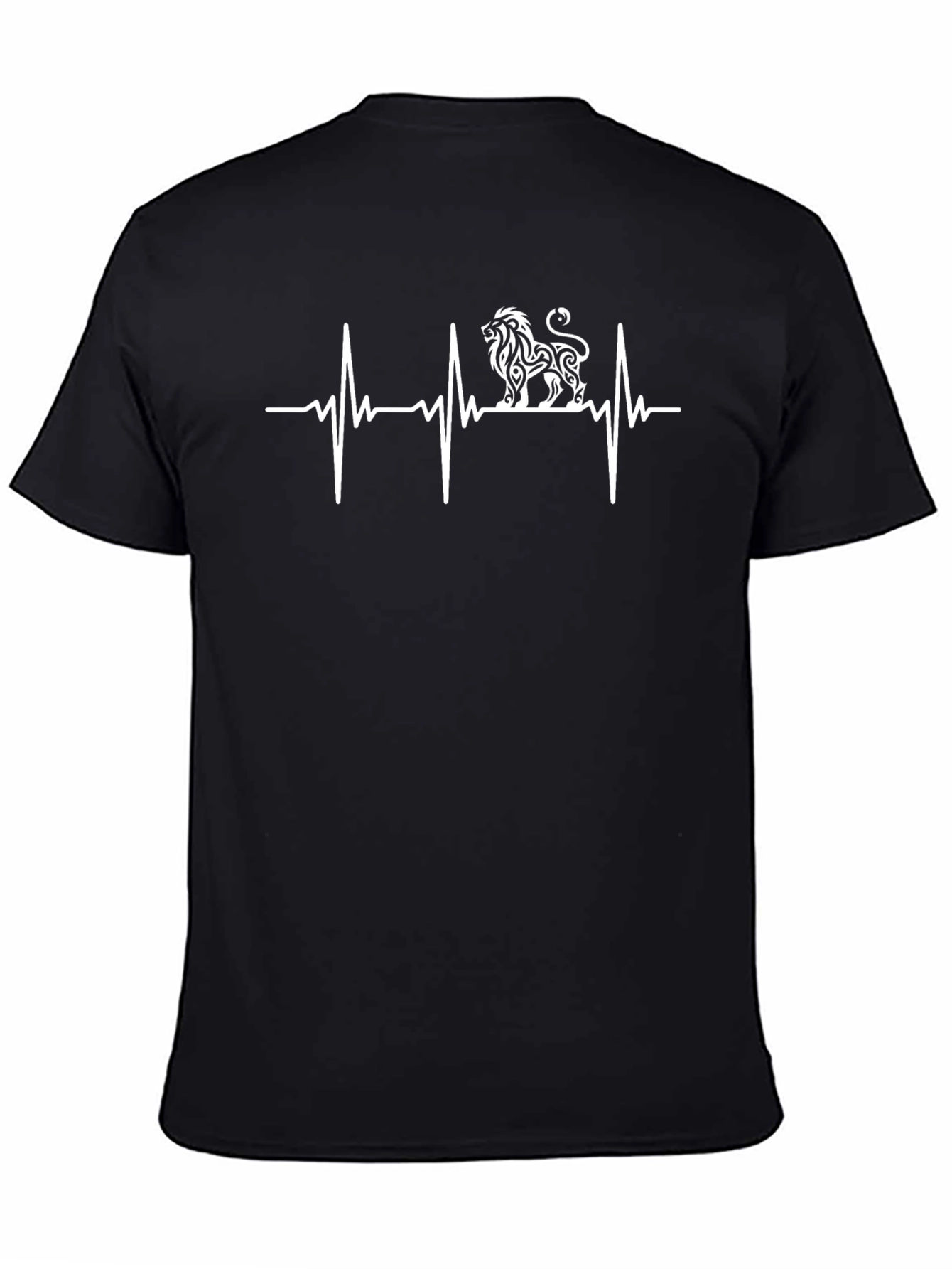 Lion Heartbeat Graphic T-Shirt