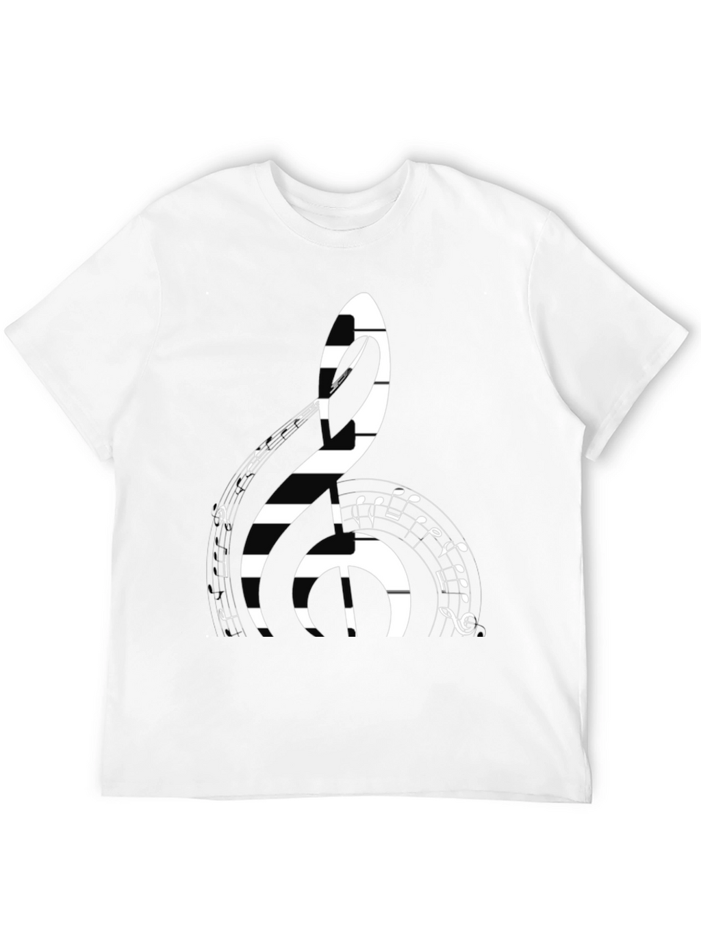 Musical Clef Graphic T-Shirt