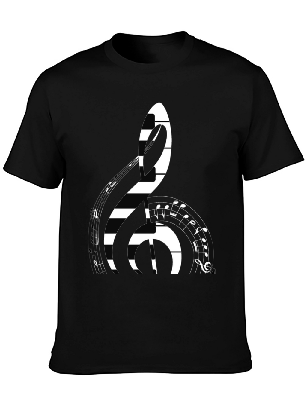 Musical Clef Graphic T-Shirt