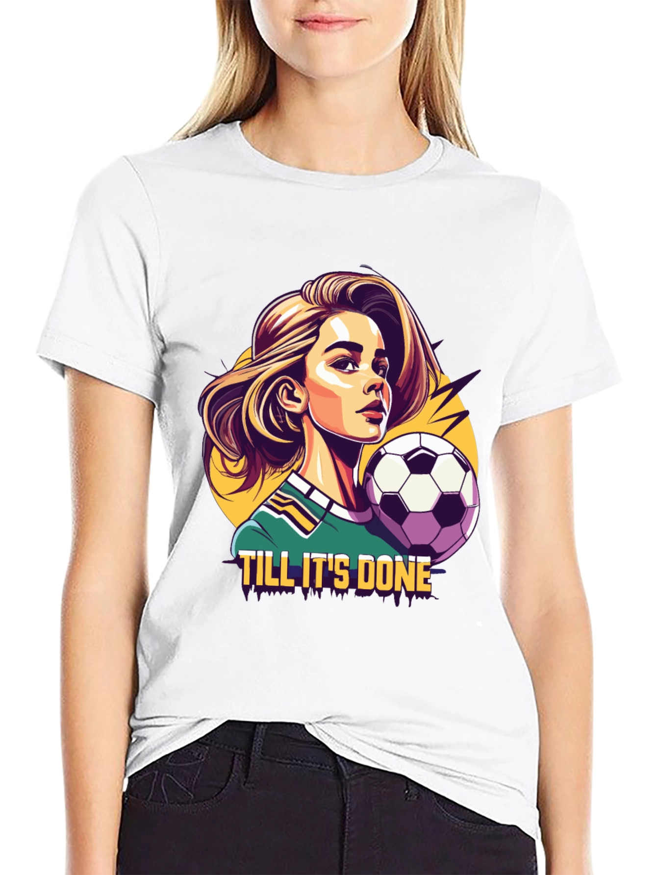 Till Its Done Soccer Tee