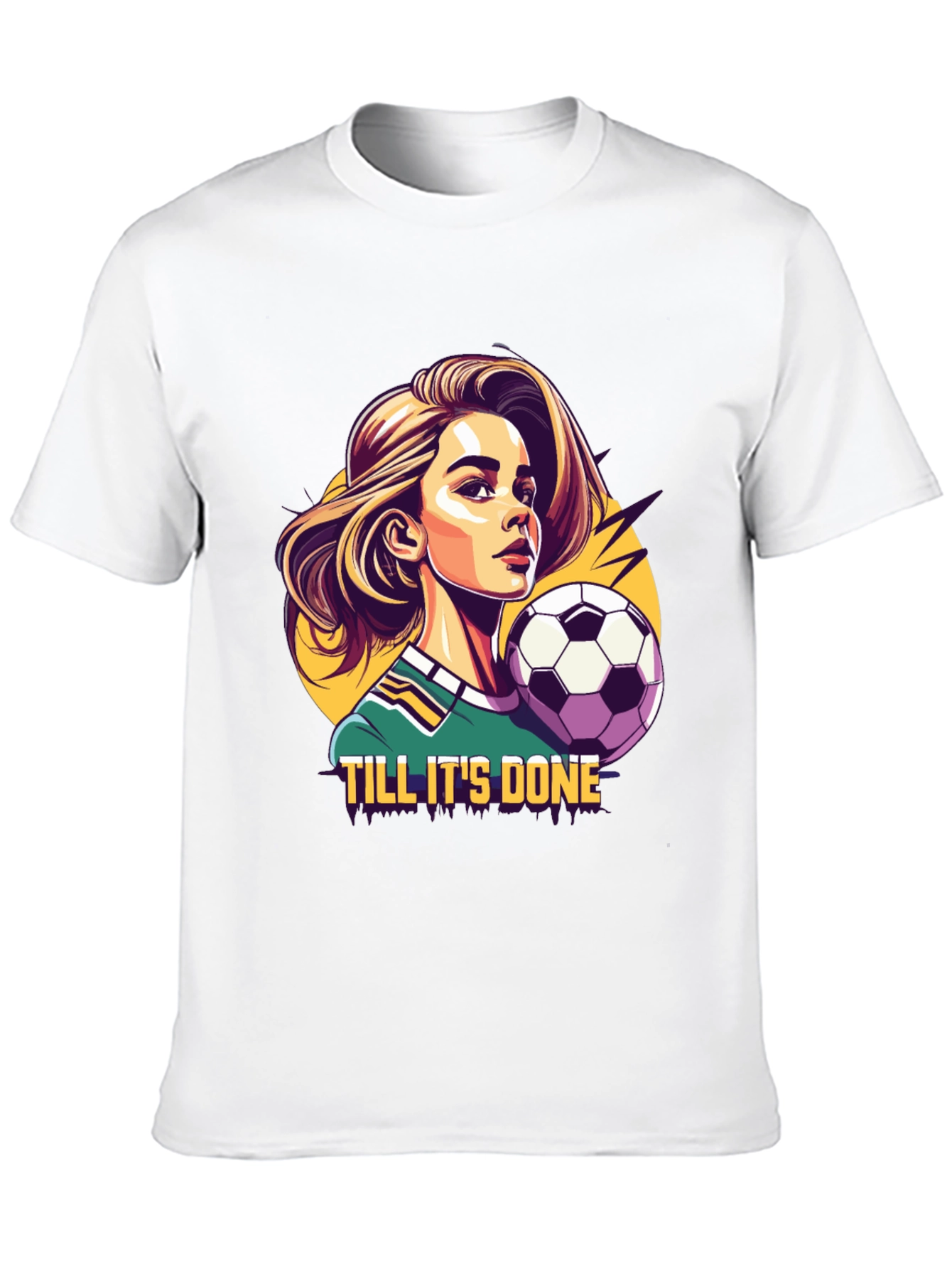 Till Its Done Soccer Tee