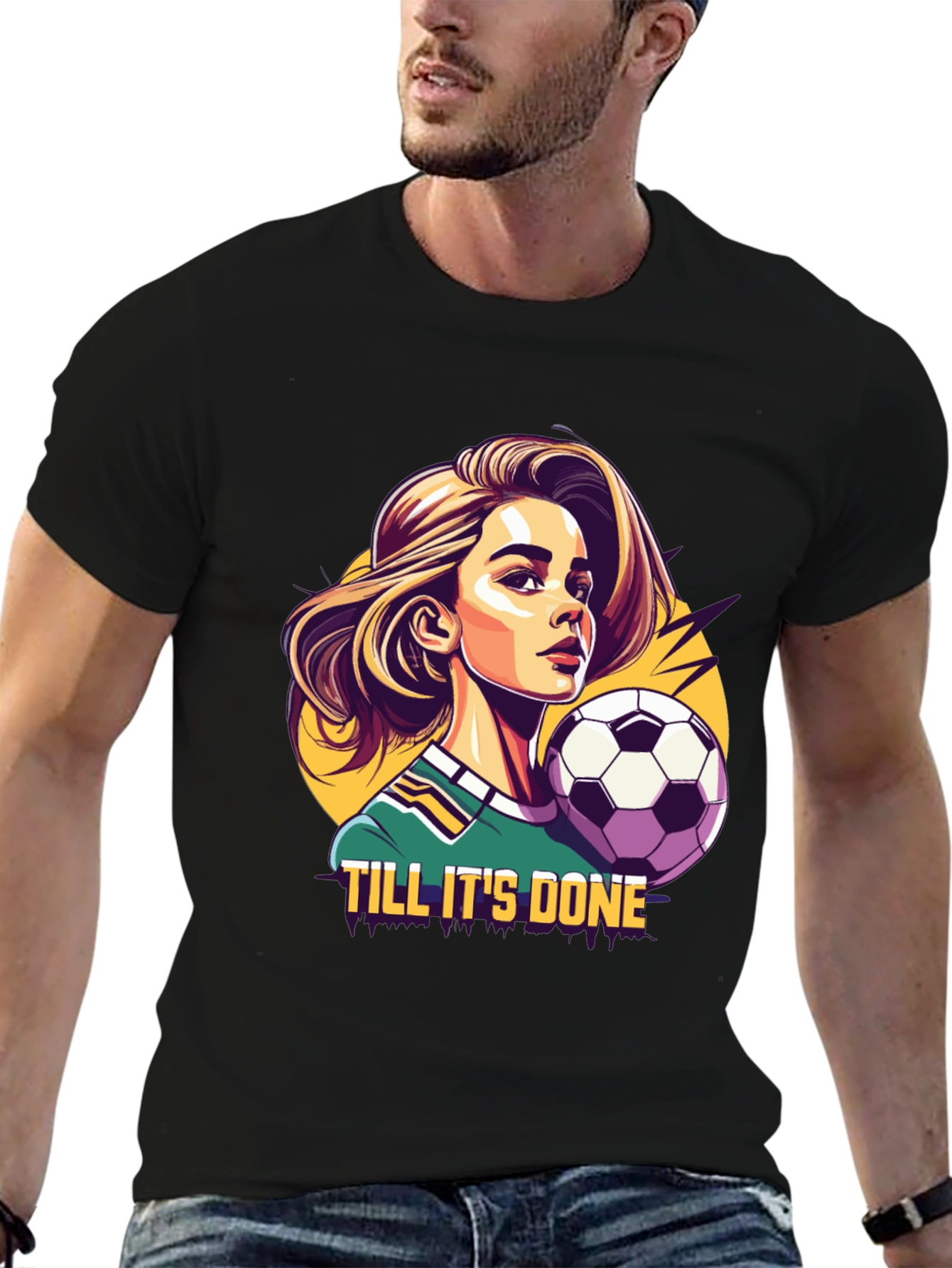 Till Its Done Soccer Tee