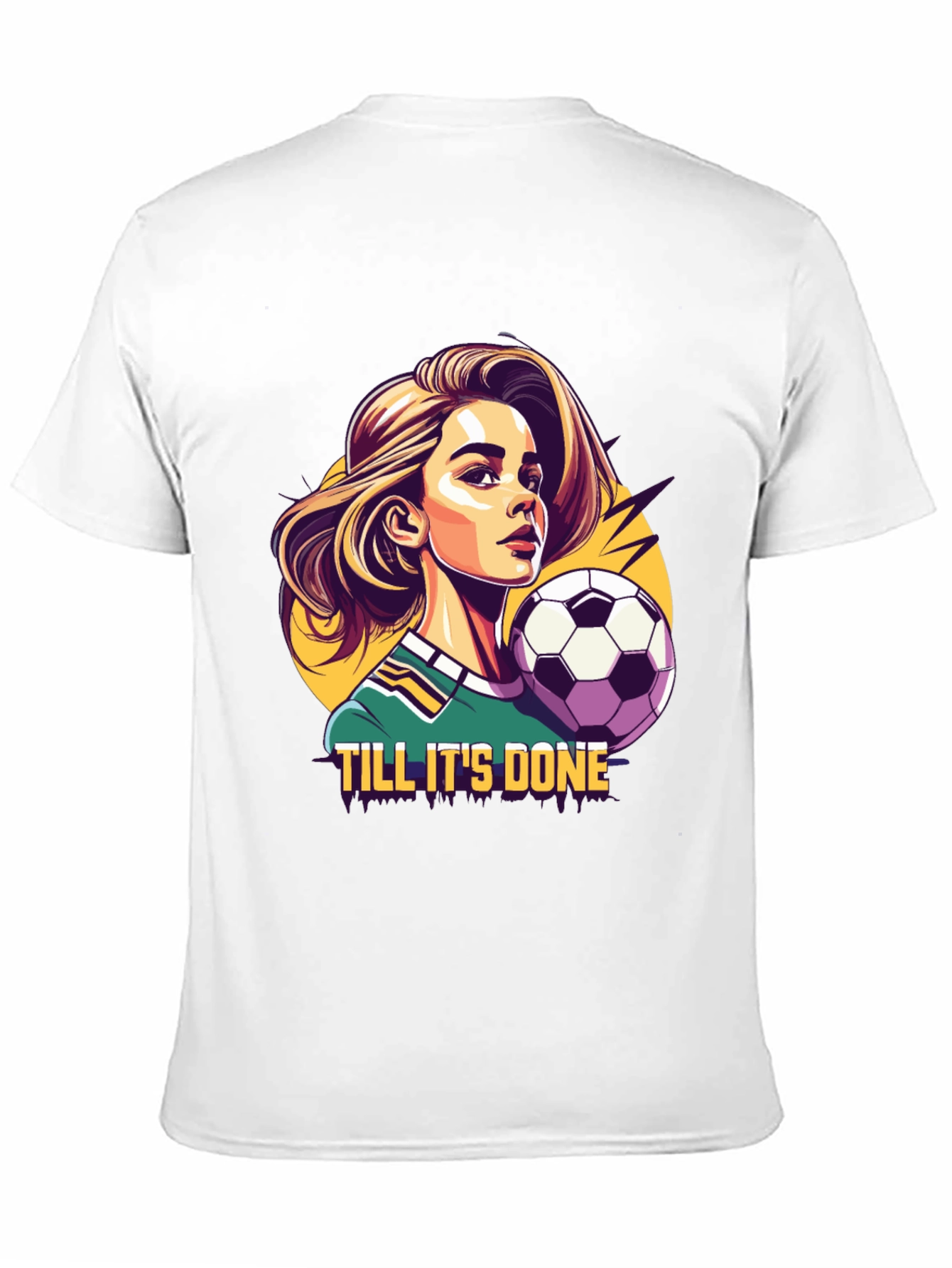 Till Its Done Soccer Tee