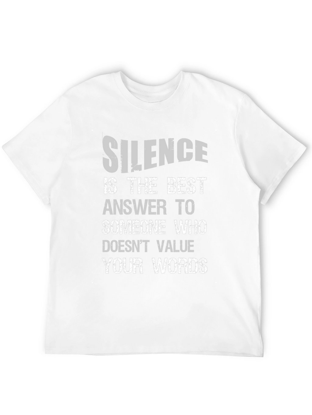Silence is the Best Answer Graphic Tee