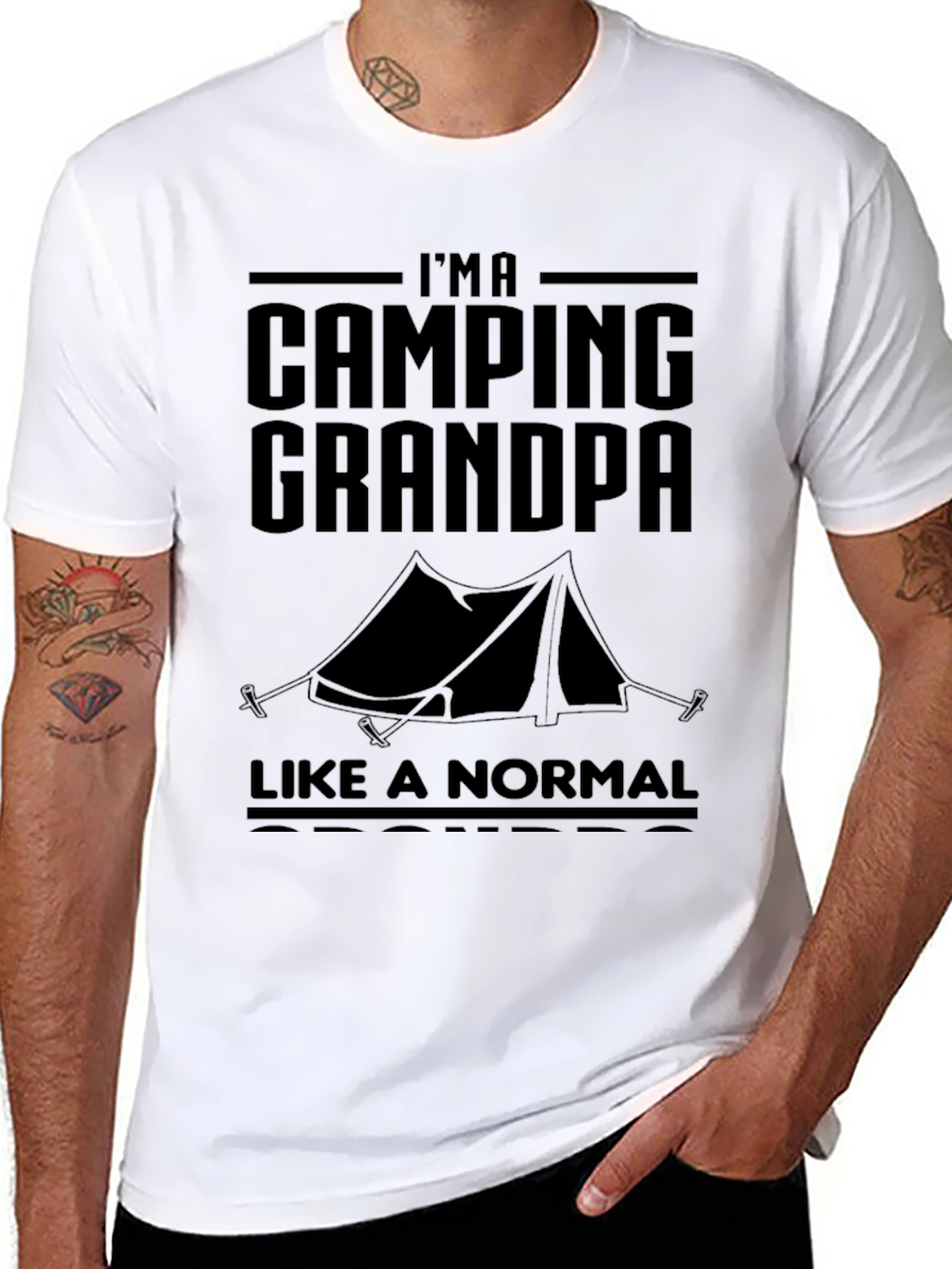 Camping Grandpa T-Shirt