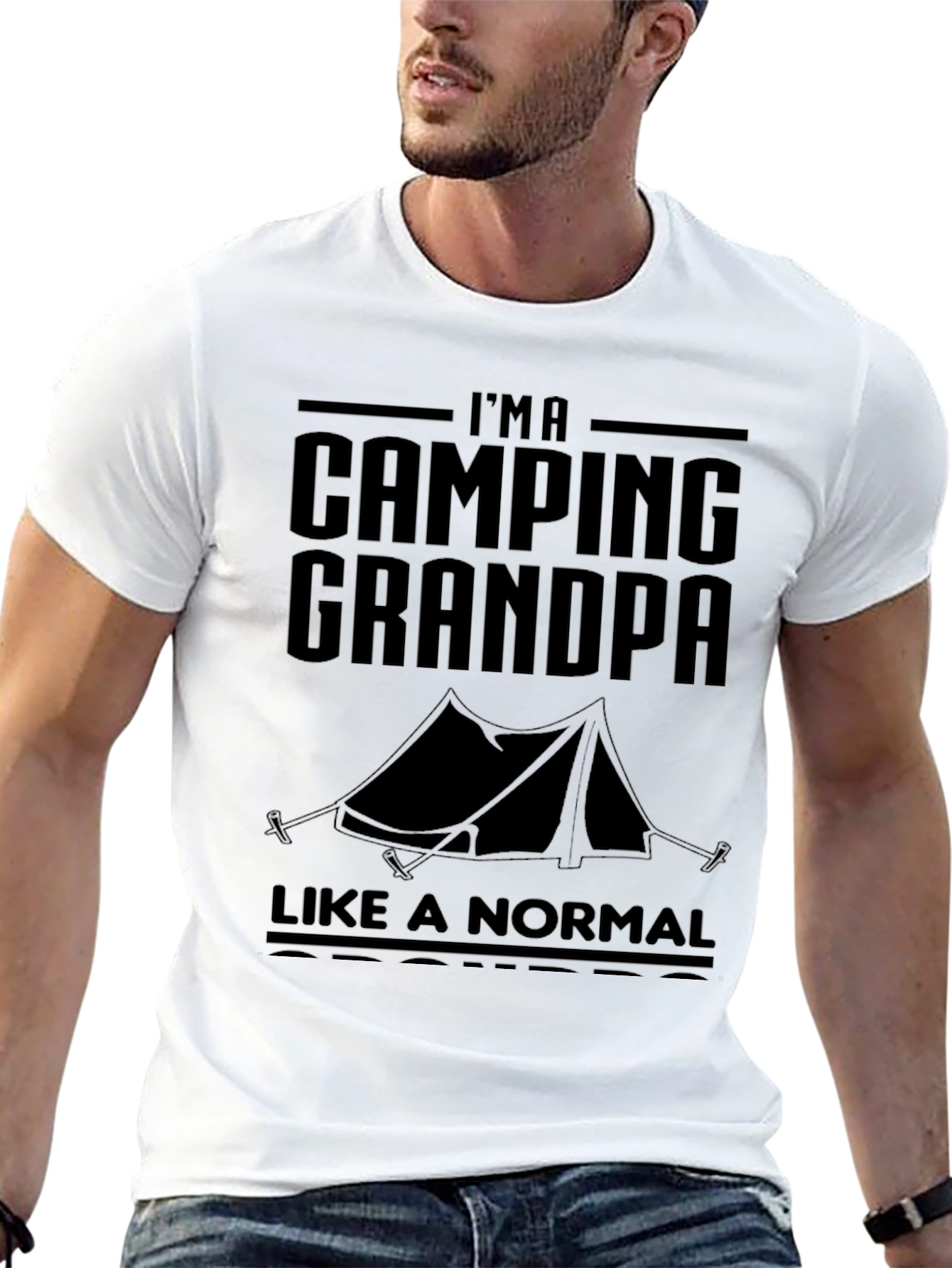 Camping Grandpa T-Shirt
