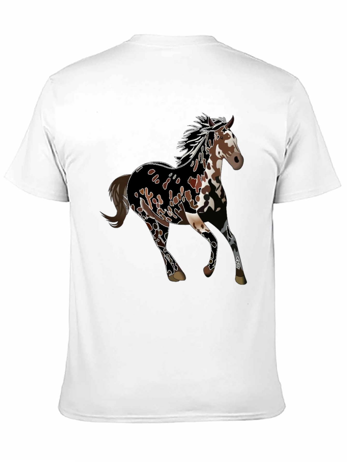 Horse Graphic Tee - Black Unisex T-Shirt