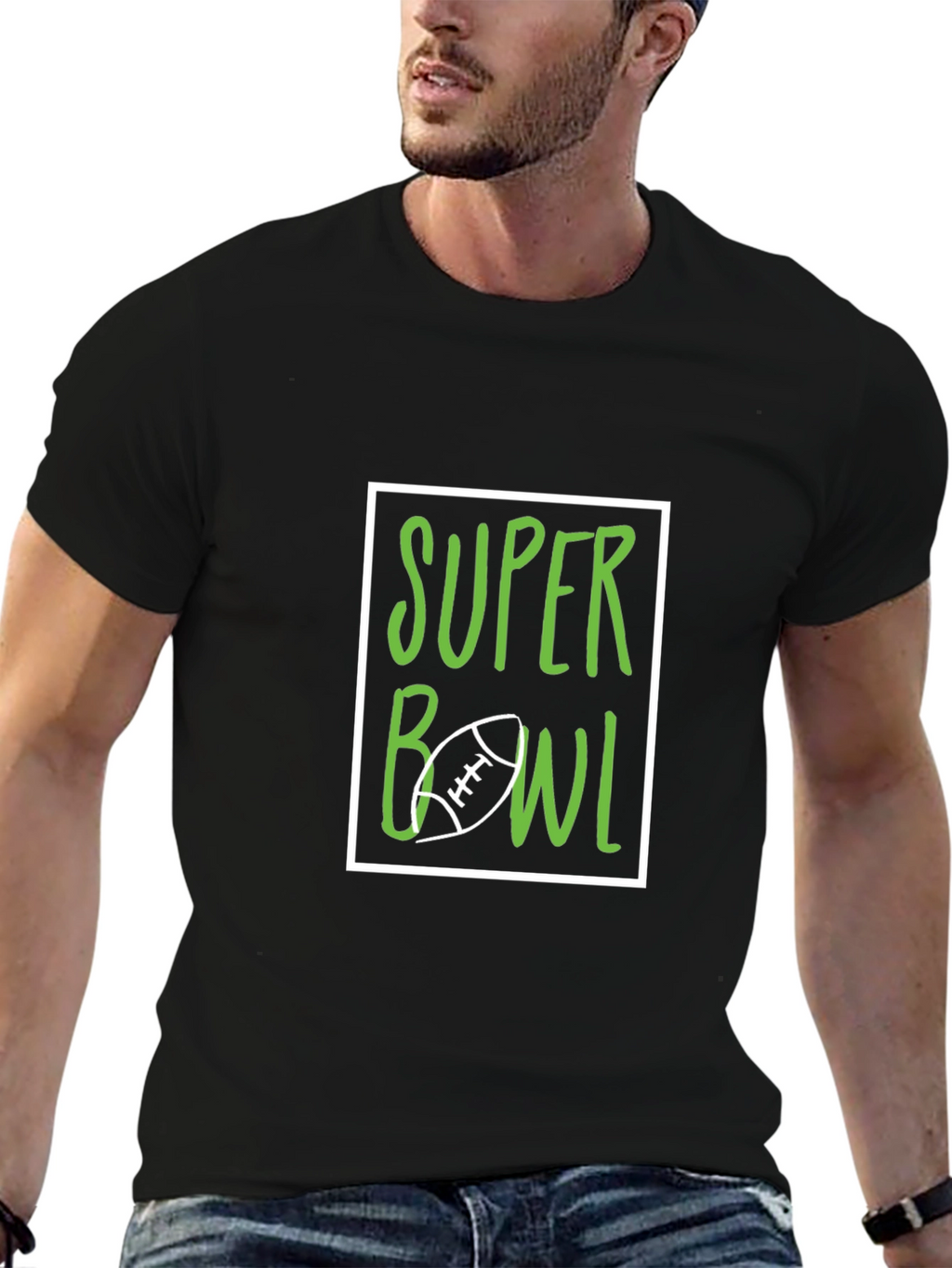 Super Bowl Graphic Tee - Game Day Ready!