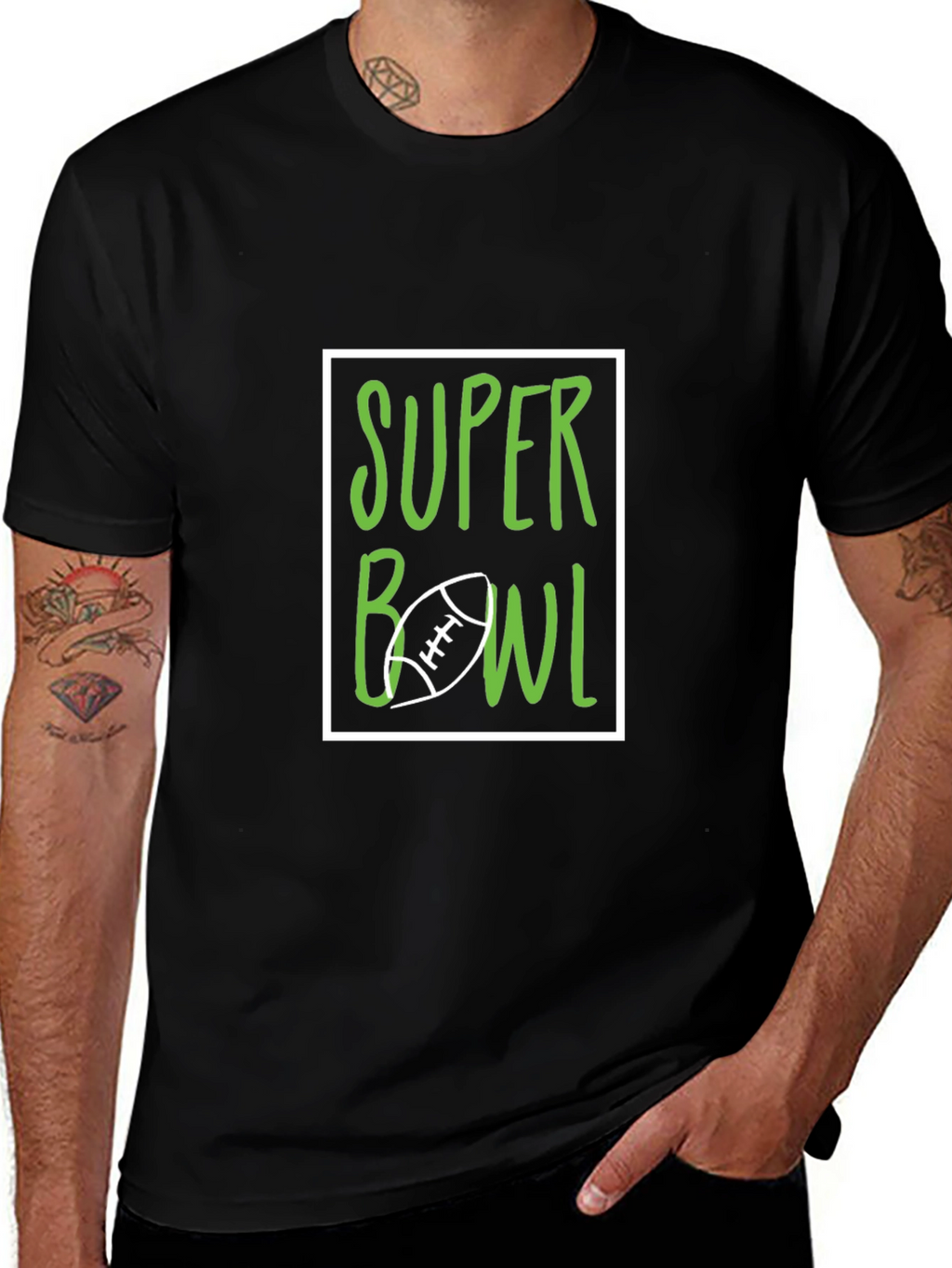 Super Bowl Graphic Tee - Game Day Ready!