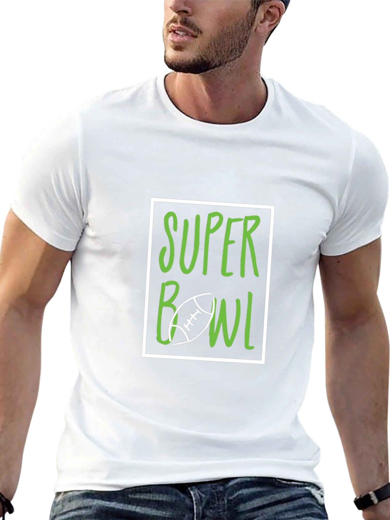 Super Bowl Graphic Tee - Game Day Ready!