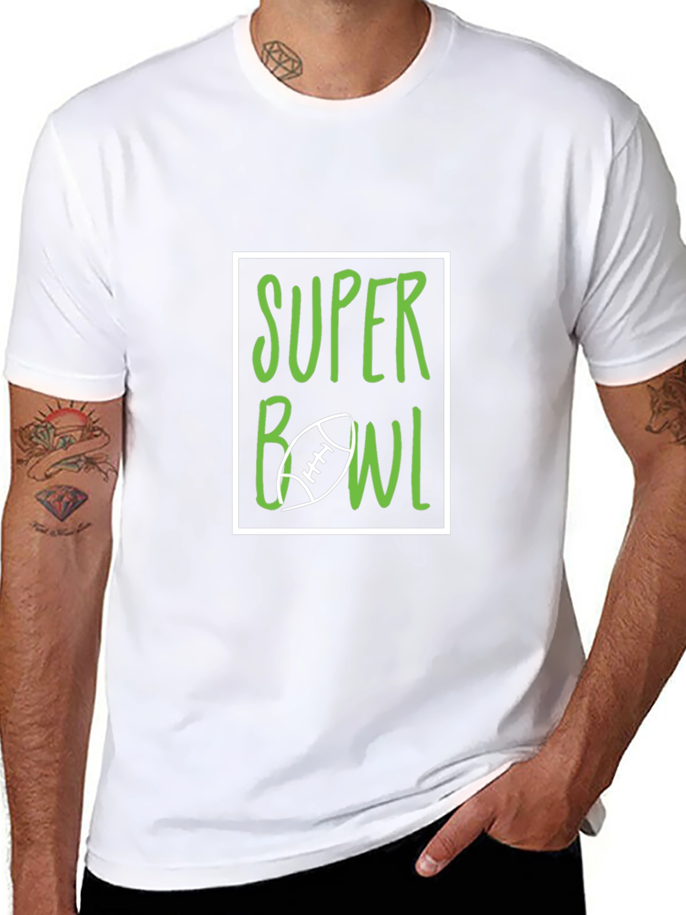 Super Bowl Graphic Tee - Game Day Ready!