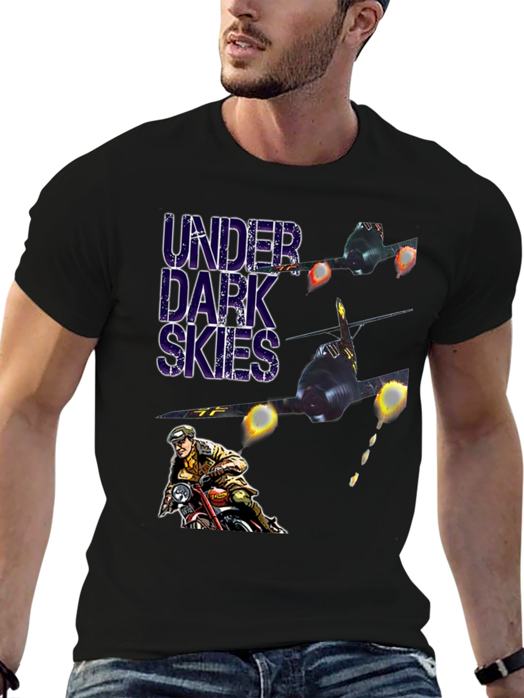 Under Dark Skies Graphic T-Shirt
