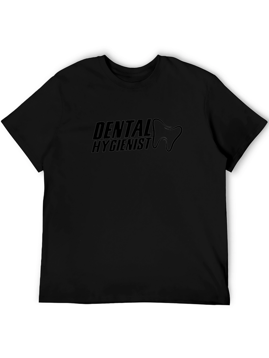 Dental Hygienist Black Graphic Tee