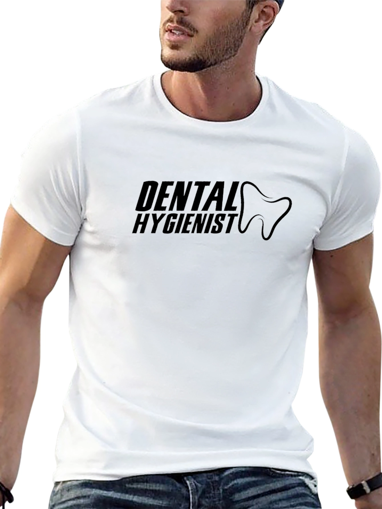 Dental Hygienist Black Graphic Tee